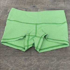 Barley worn lululemon booty shorts